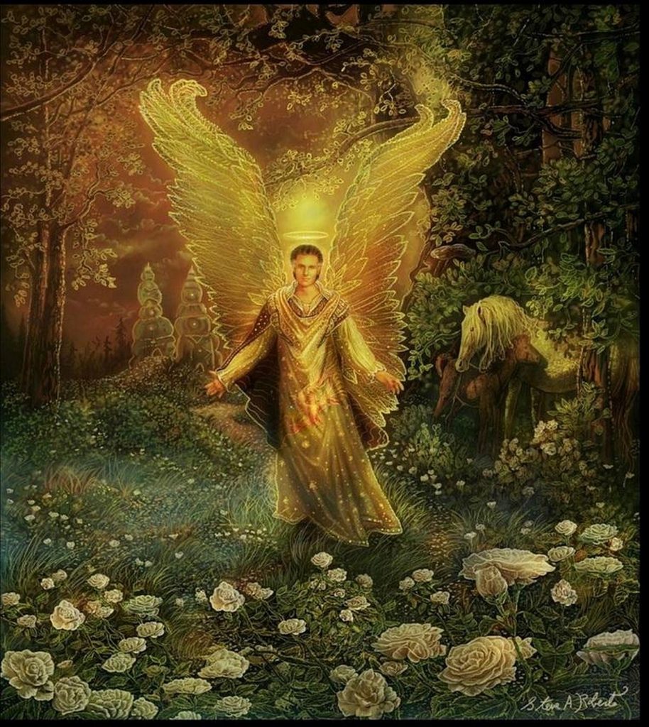 Archangel Azrael by Steve A Roberts