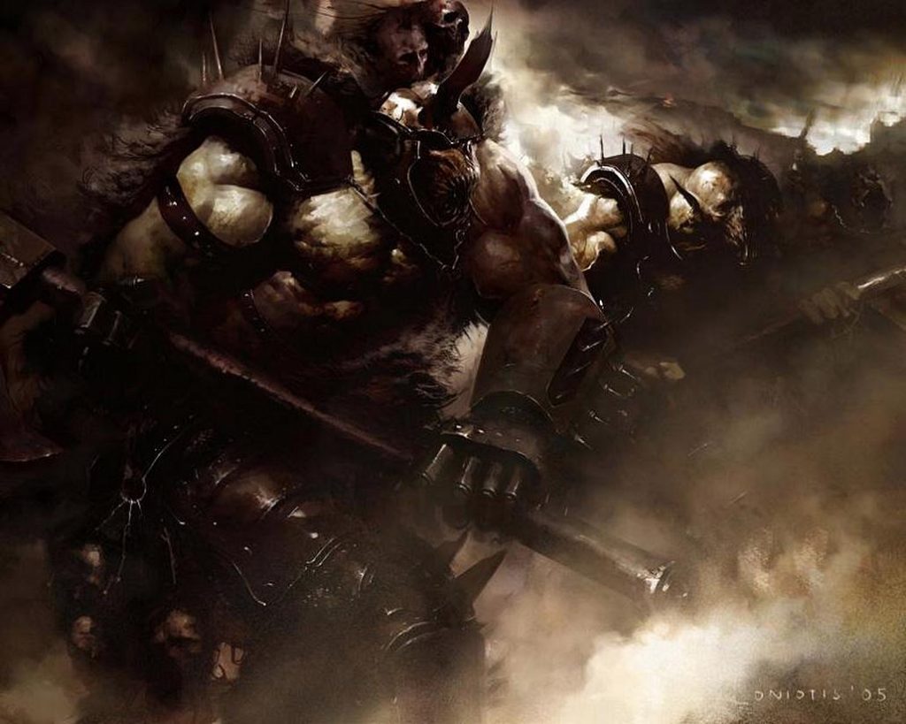 Battle Orcs by Cos Koniotis
