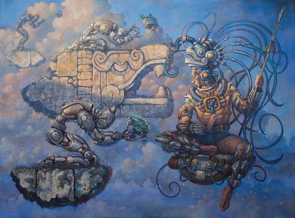 Maya king by Raul Cruz
