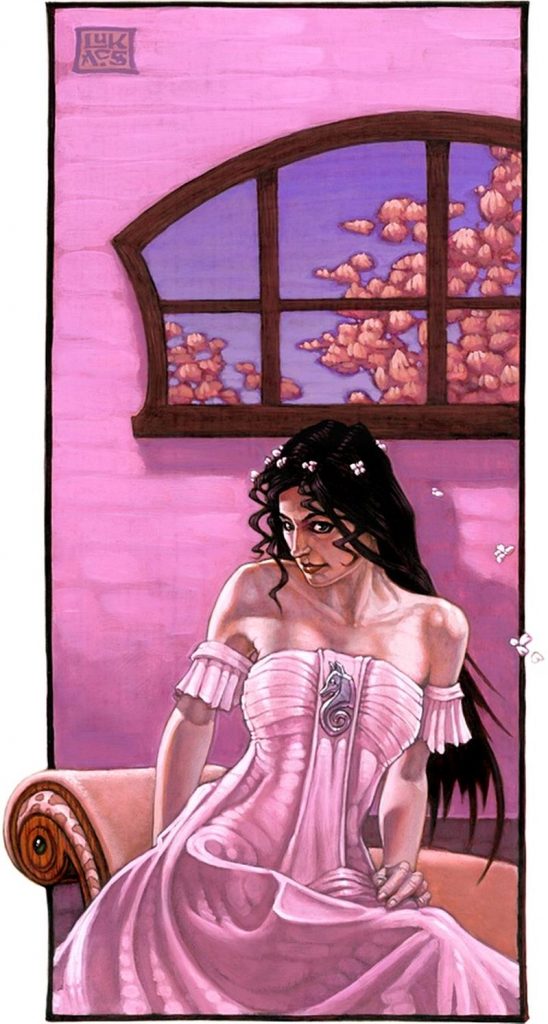 Pink Witch by Chuck Lukacs