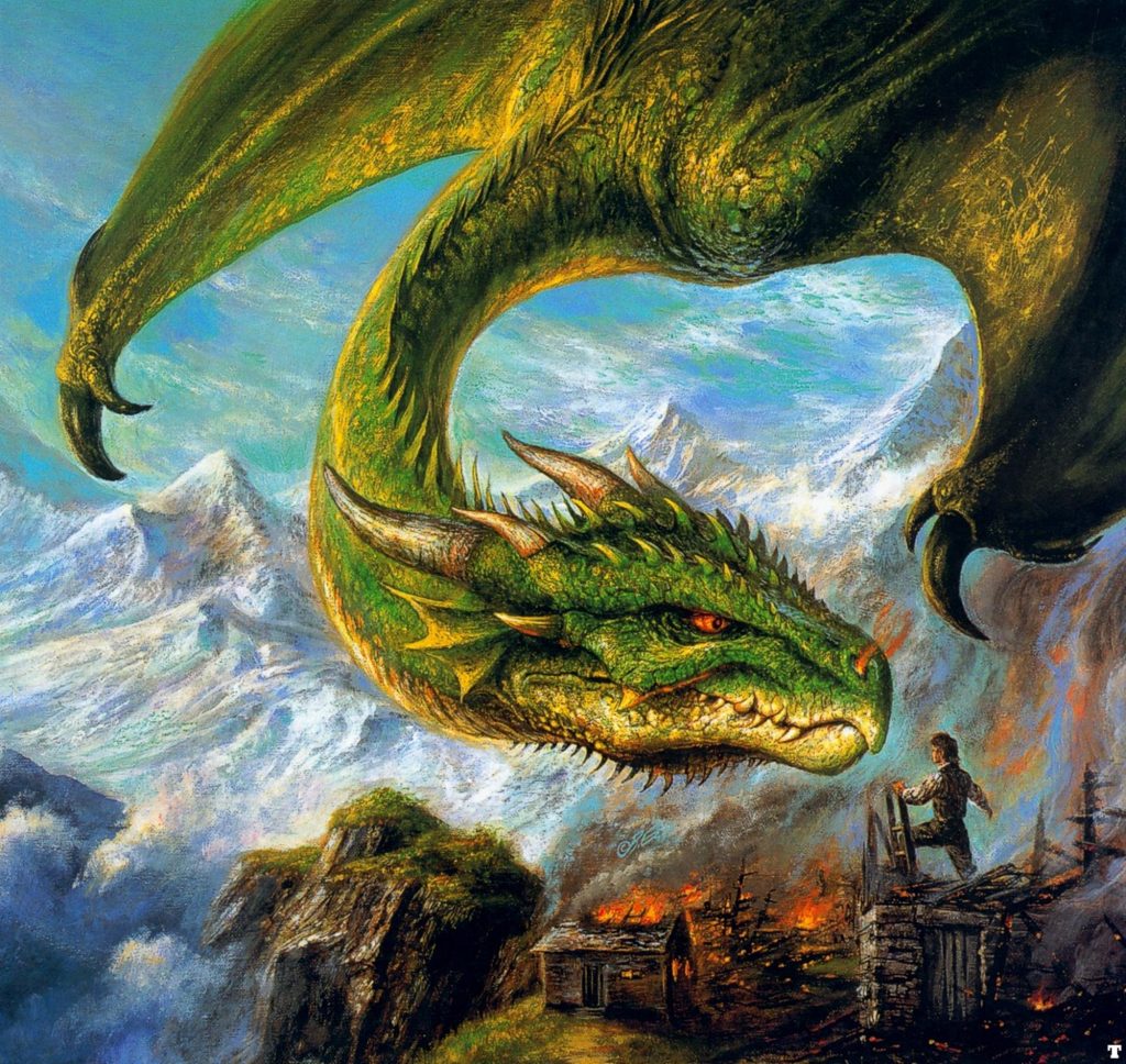 dragon weather by Bob Eggleton