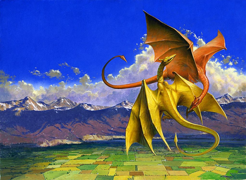 dragonheart by Les Edwards