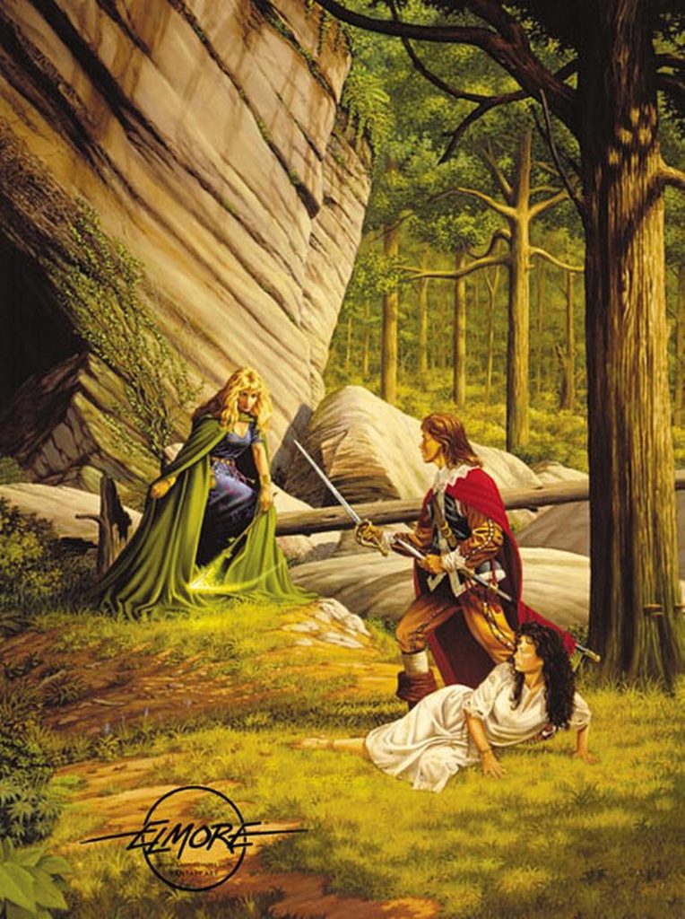 green witch by Larry Elmore