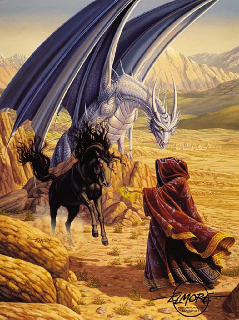 shadow steed by Larry Elmore