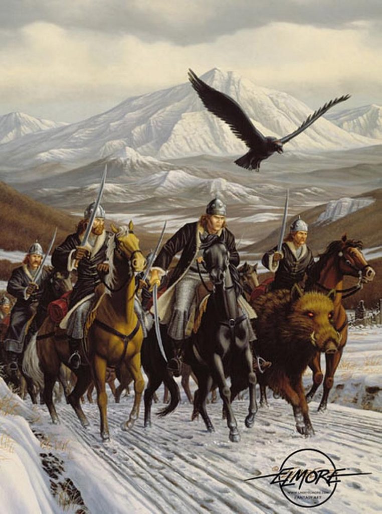 winter campaign by Larry Elmore